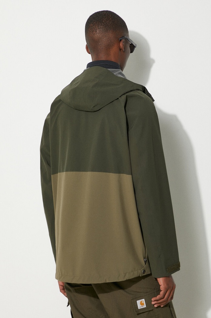 Abbigliamento Fjallraven giacca impermeabile Vardag Hydratic Anorak F86688.662.625 verde