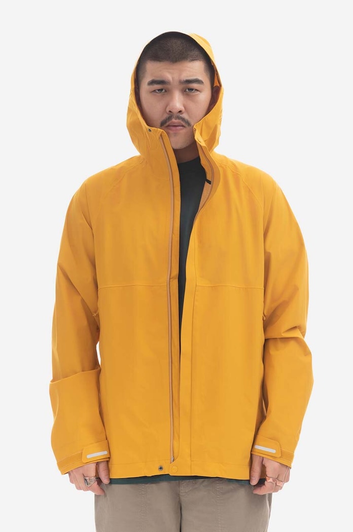 Αδιάβροχο μπουφάν Fjallraven Hydratic Trail Jacket άλλο κίτρινο F86984.161