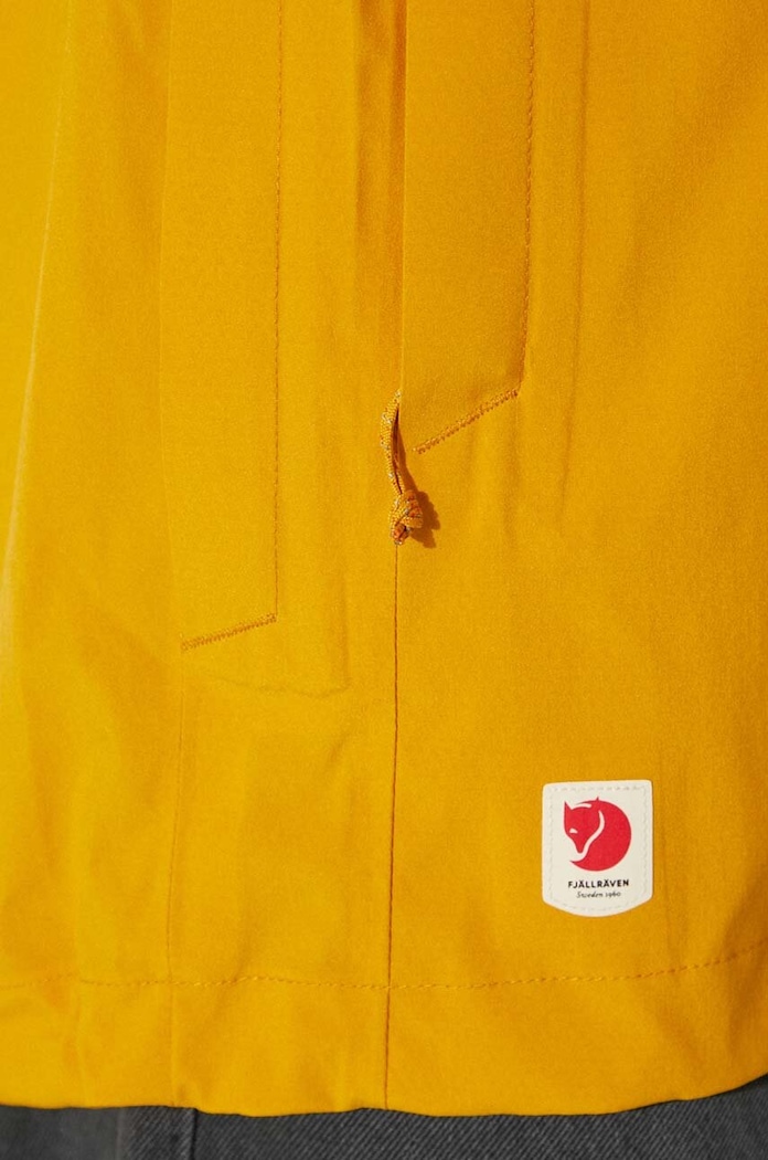 Αδιάβροχο μπουφάν Fjallraven Hydratic Trail Jacket F86984.161 κίτρινο