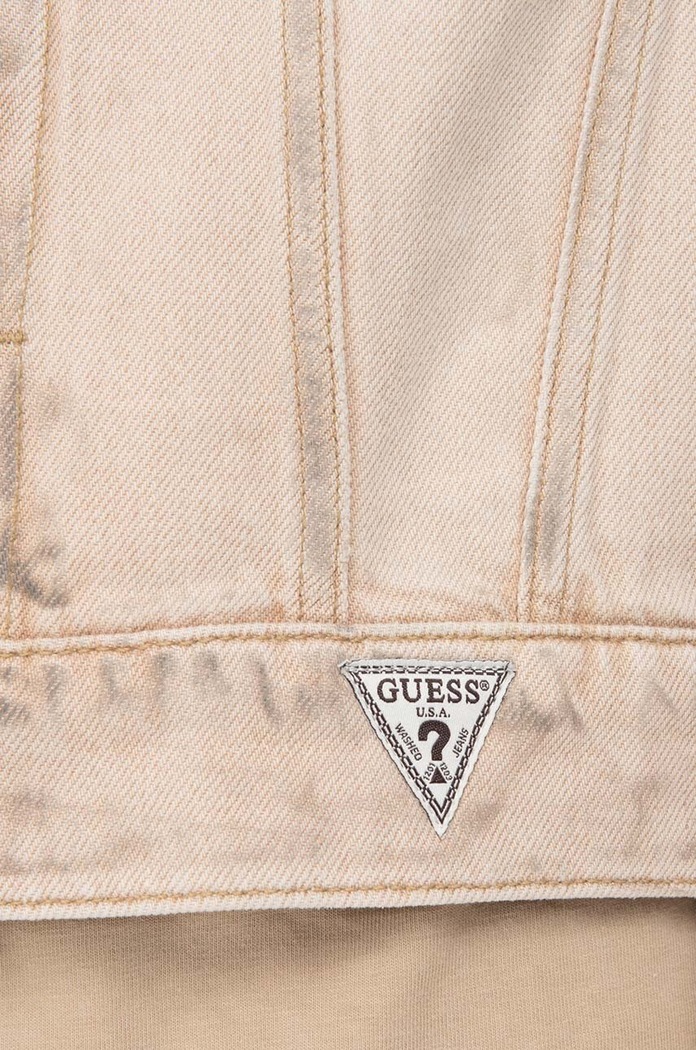 Jeans jakna Guess M3GU97.D4RU0 bež AA00