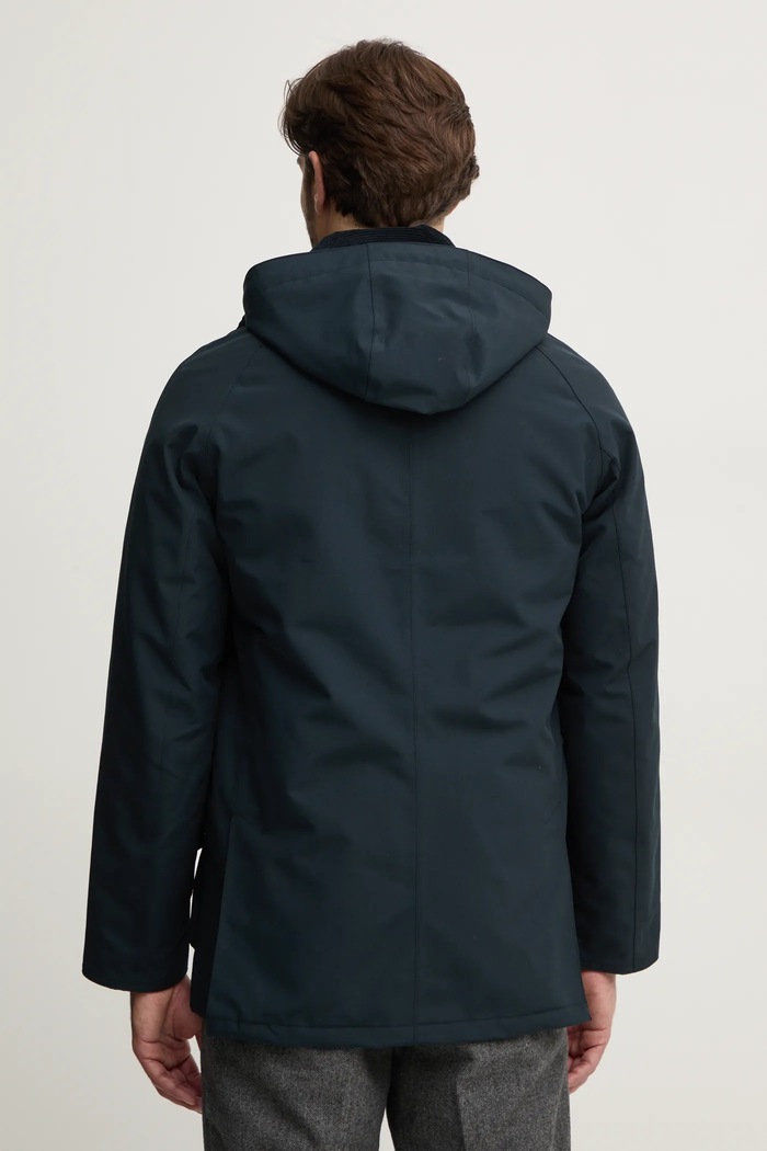 Abbigliamento Barbour giacca Winter Ashby Jacket MWB1001 blu navy