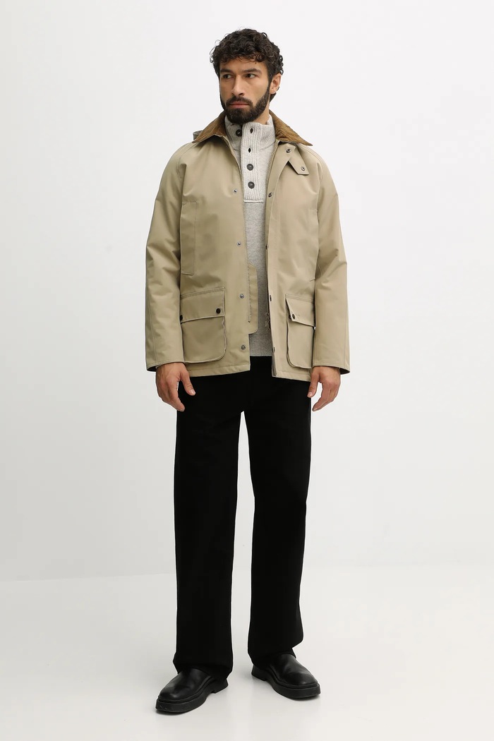 Μπουφάν Barbour Winter Ashby Jacket MWB1001 μπεζ AA00