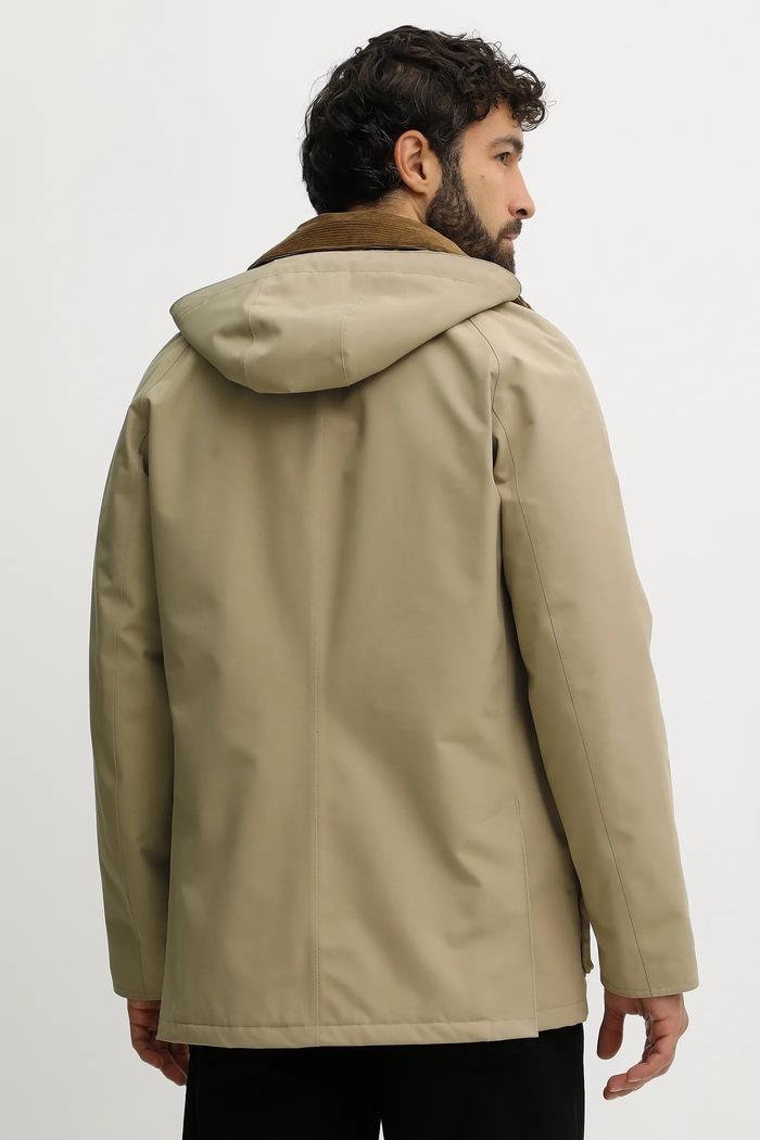 Ρούχα Μπουφάν Barbour Winter Ashby Jacket MWB1001 μπεζ