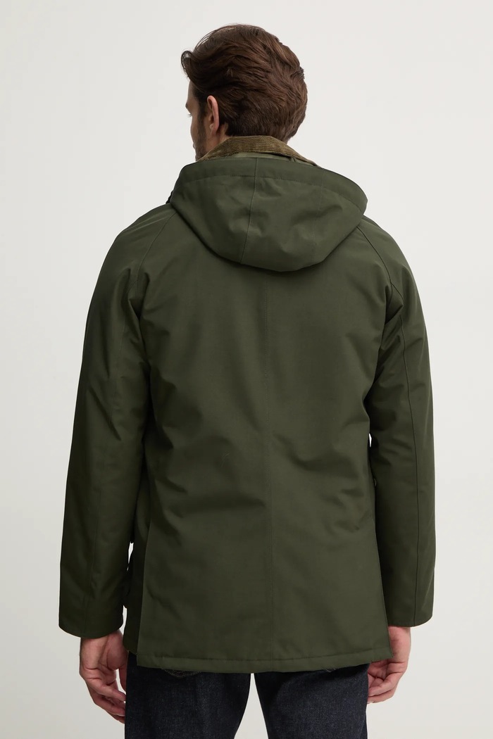 Odzież Barbour kurtka Winter Ashby Jacket MWB1001 zielony
