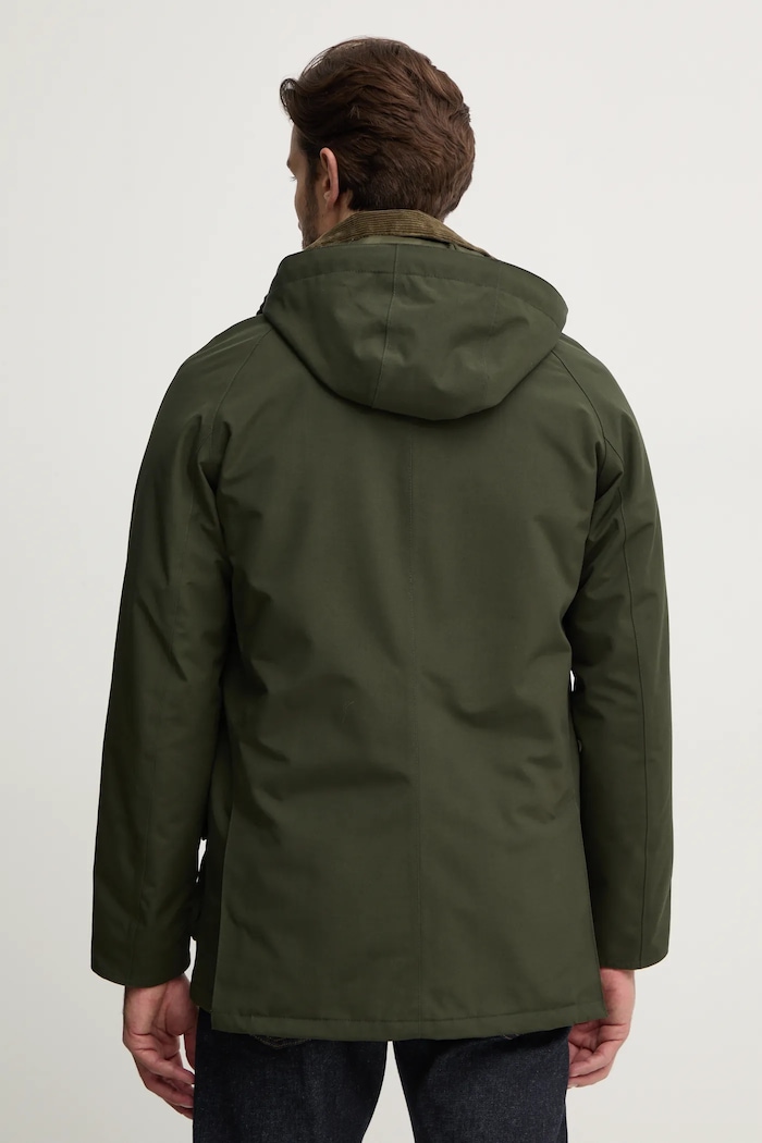 Odzież Barbour kurtka Winter Ashby Jacket MWB1001 zielony