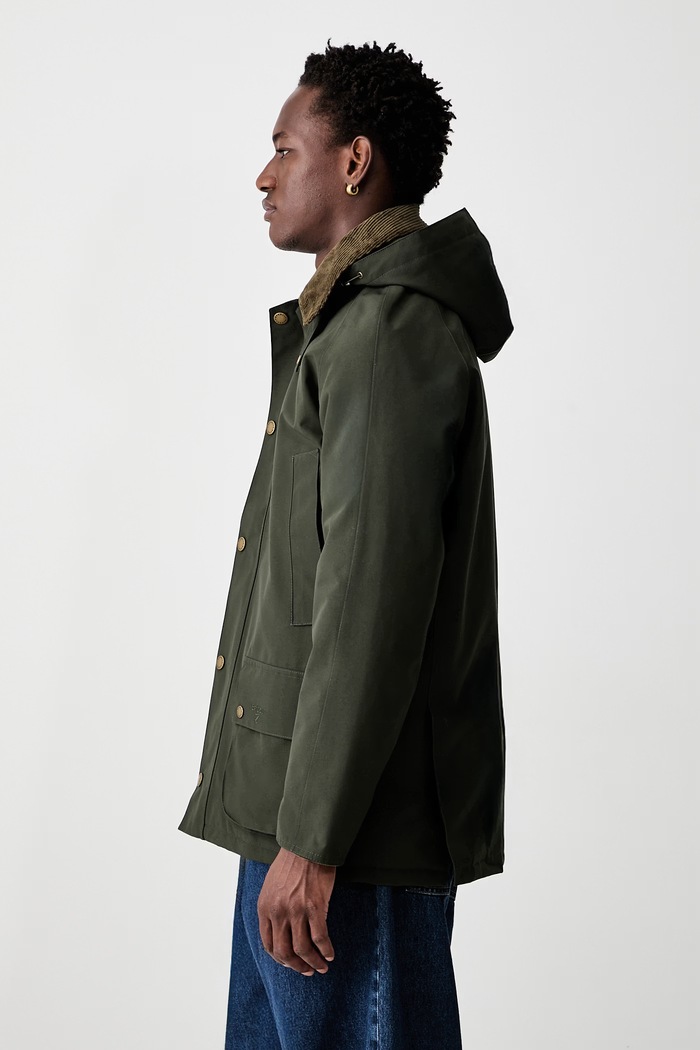 Barbour куртка для мужчин ASHBY зелёный MWB1001