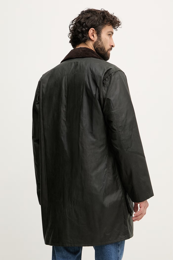 Одежда Barbour длинная куртка из хлопка для мужчин MWX0008 зелёный