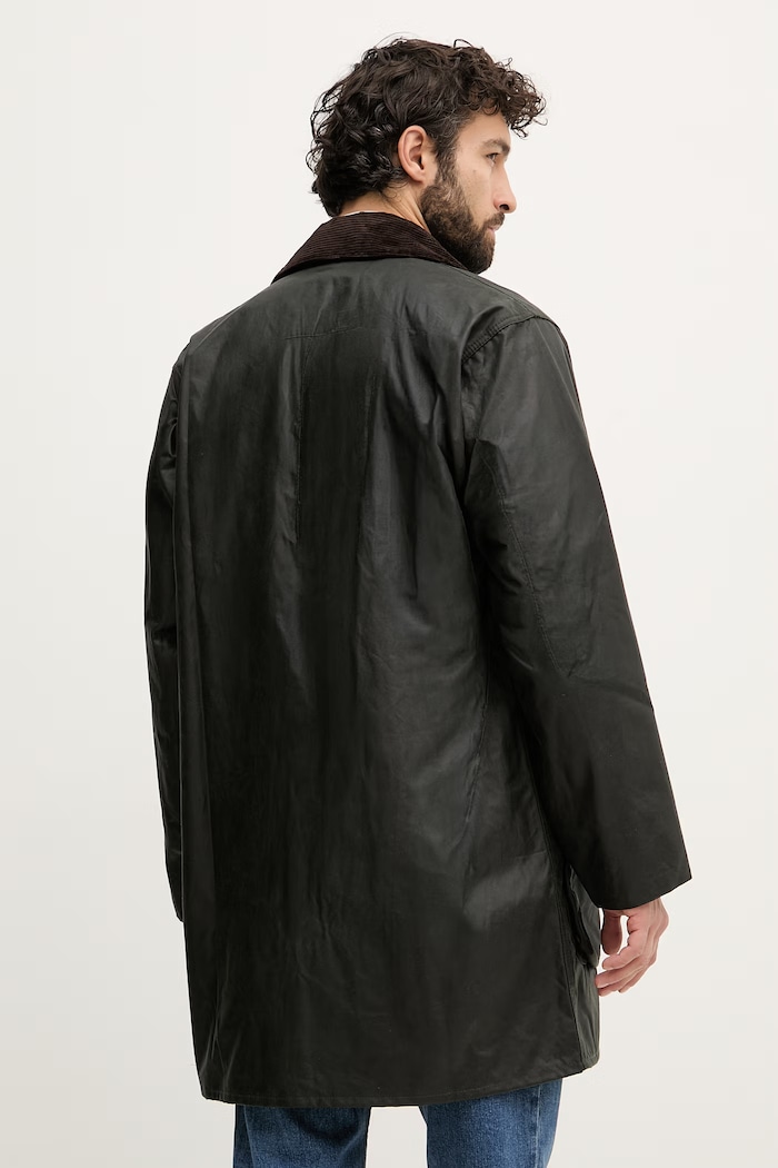 Одежда Barbour длинная куртка из хлопка для мужчин MWX0008 зелёный