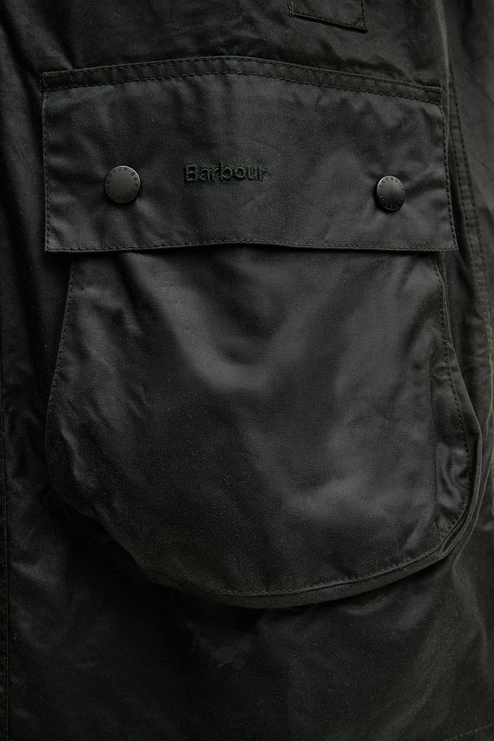 Barbour длинная куртка из хлопка для мужчин MWX0008