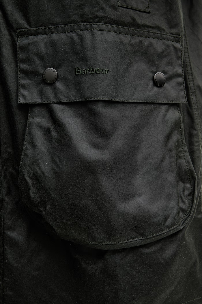 Barbour длинная куртка из хлопка для мужчин MWX0008