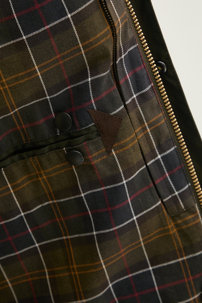 Barbour duga jakna za muškarce od pamuka MWX0008