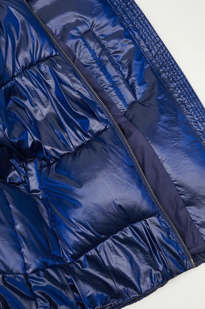 Ader Error piumino blu BN01FWDW0101BL