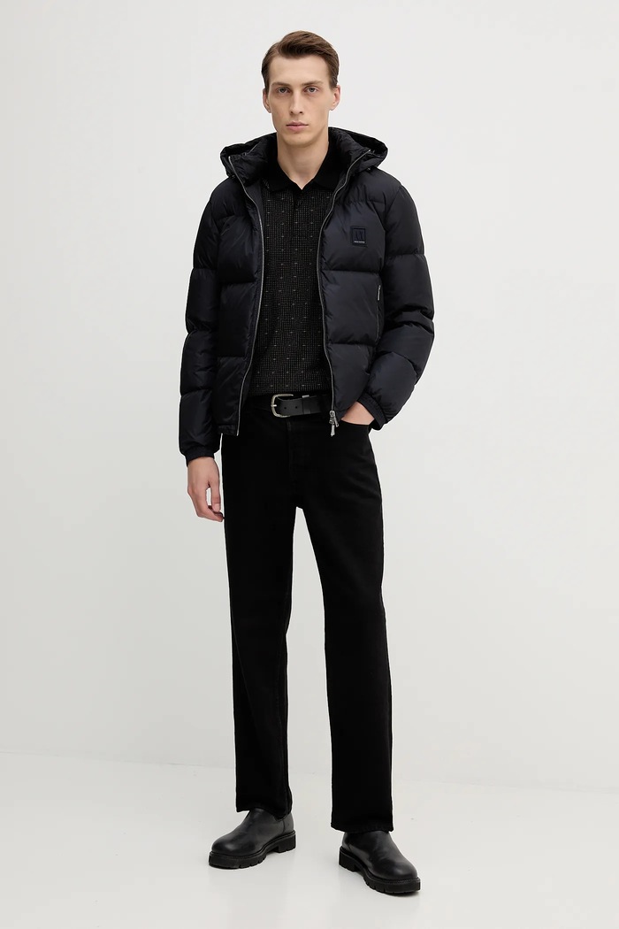 Armani Exchange geacă de puf XM000348.AF12286 bleumarin AA00