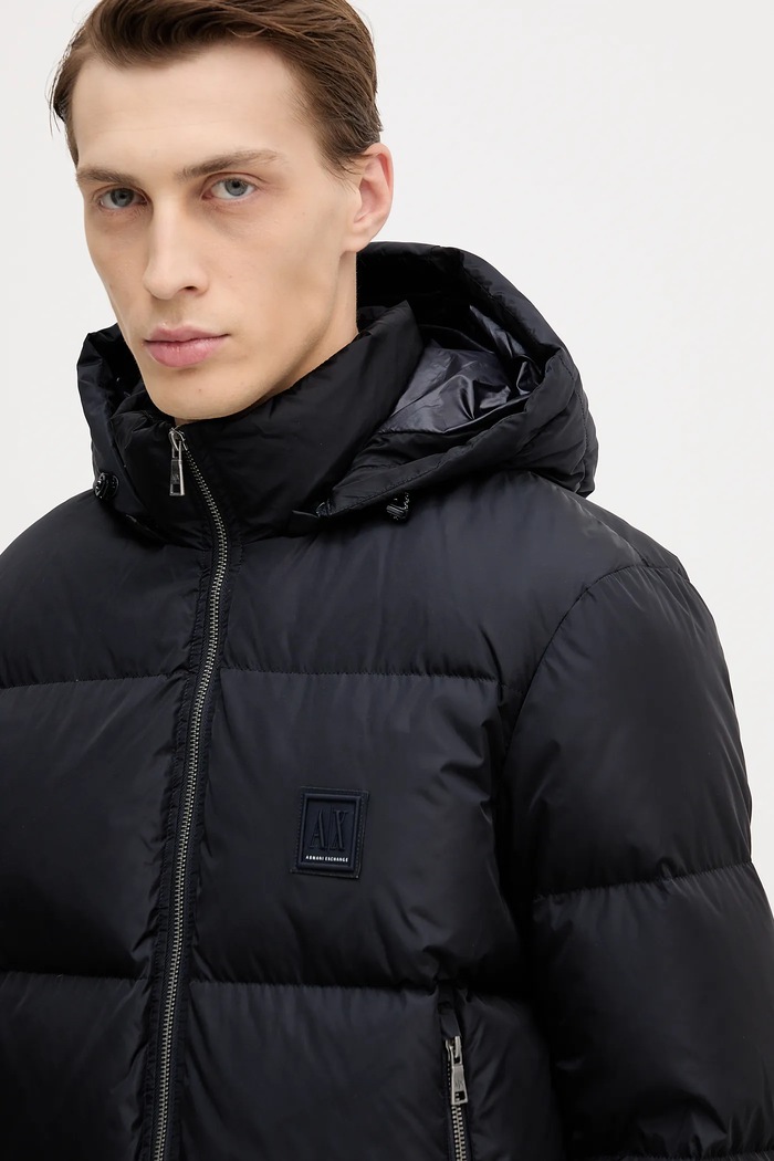 Armani Exchange geacă de puf bleumarin XM000348.AF12286
