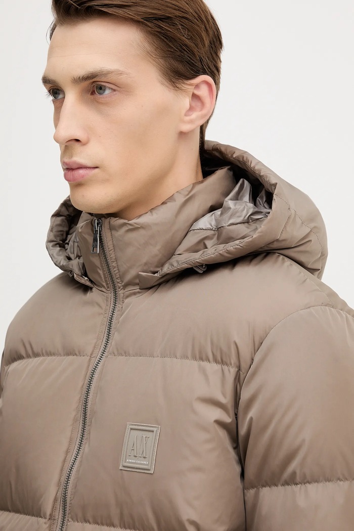 Armani Exchange geacă de puf maro XM000348.AF12286