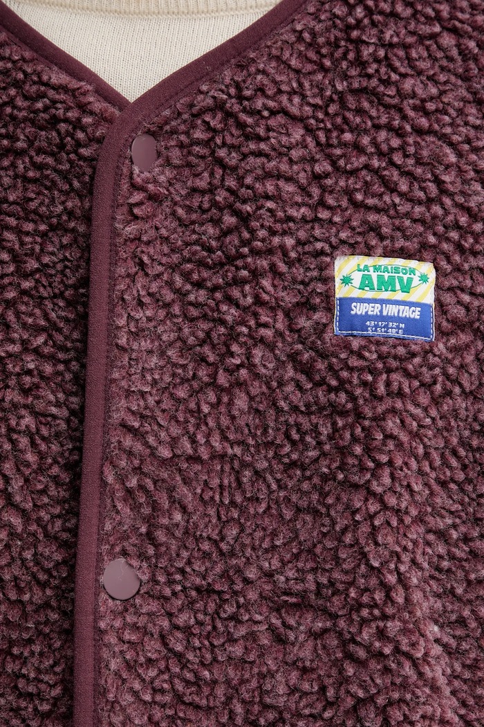 Brezrokavnik American Vintage MHOK16A bordo