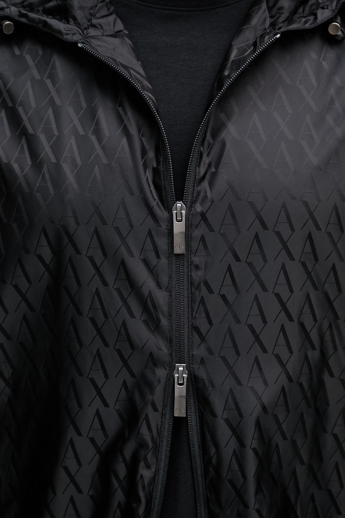 Armani Exchange prechodná bunda pánska XM001582.AF16628.NOS čierna