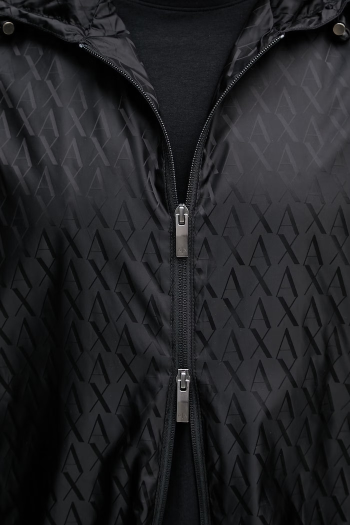 Armani Exchange prechodná bunda pánska XM001582.AF16628.NOS čierna