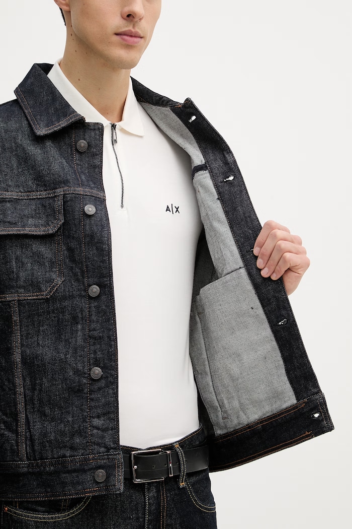 Armani Exchange jakna za muškarce traper XM000343.AF12284.NOS