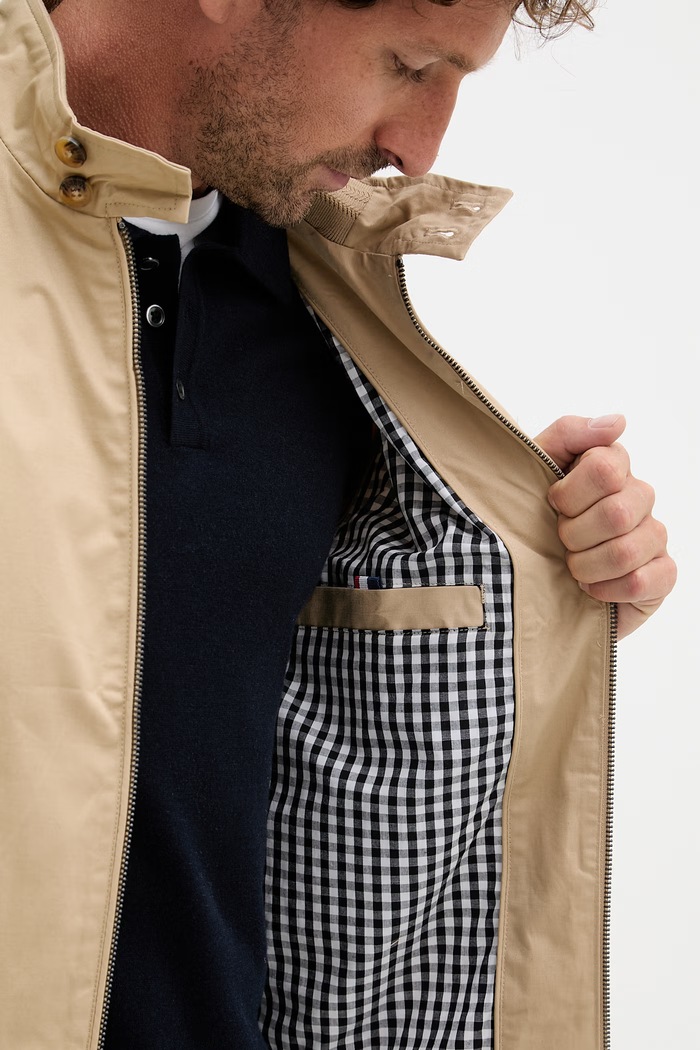 U.S. Polo Assn. prechodná bunda pánska bavlnená Harrington MUP3260