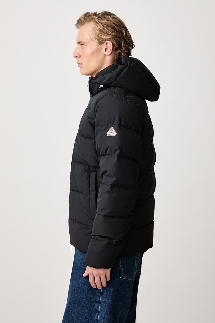 Spoutnic Mini Ripstop kurtka puchowa męska Pyrenex HMY022P czarny