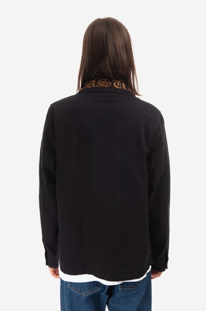 Odjeća Traper jakna PLEASURES Temper Work Jacket P22F029 crna