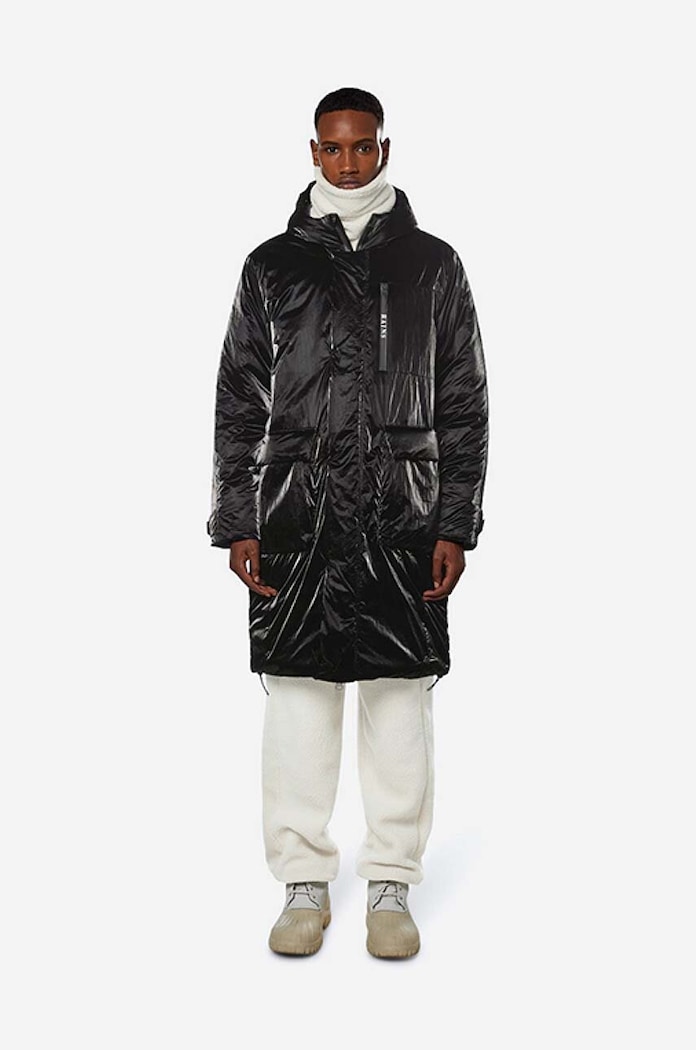 Rains jacket Avalanche Parka 1540.BLACK black AA00