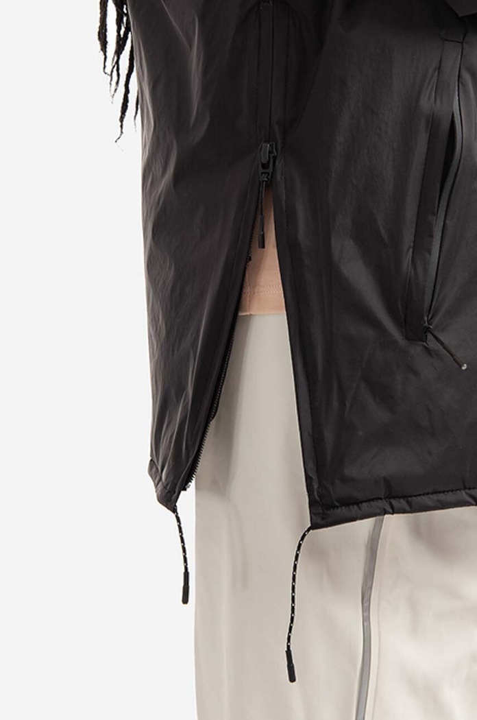 Bunda Rains Padded Nylon Anorak 15490 BLACK 15490.BLACK