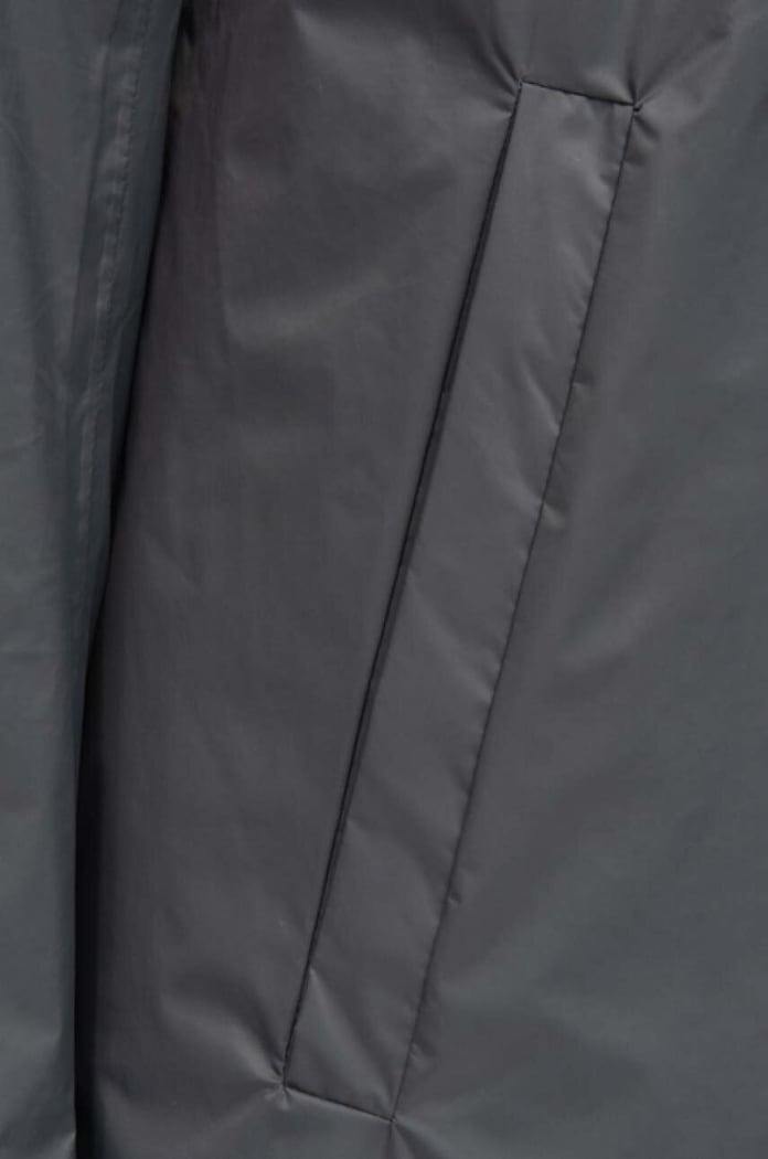 Bunda Rains Padded Nylon Coat 15480 SLATE 15480.SLATE