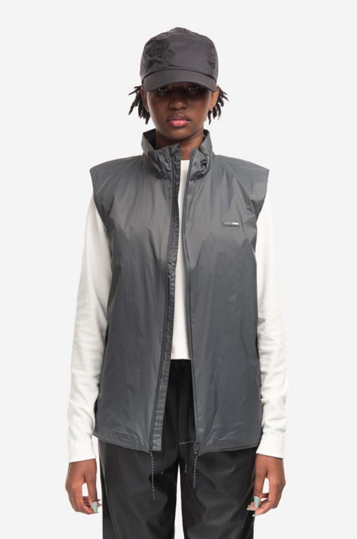 Vesta Rains Padded Nylon Vest 15460 SLATE 15460.SLATE