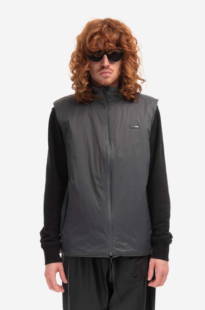 Vesta Rains Padded Nylon Vest 15460 SLATE 15460.SLATE