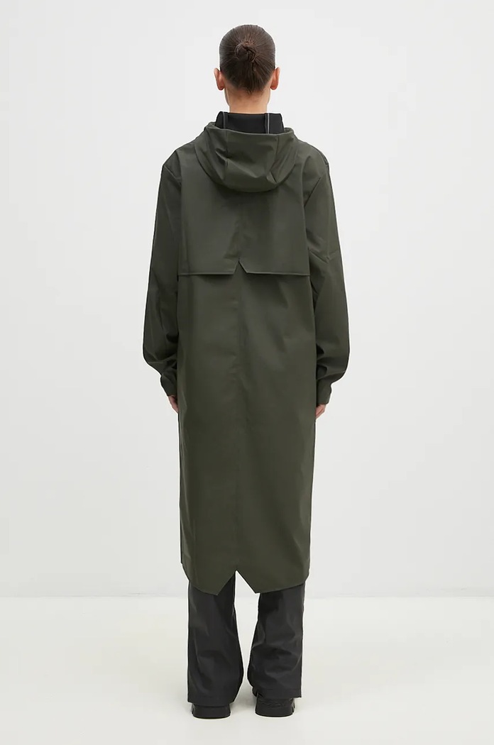 Дождевик Rains Longer Jacket 18360.GREEN зелёный AA00