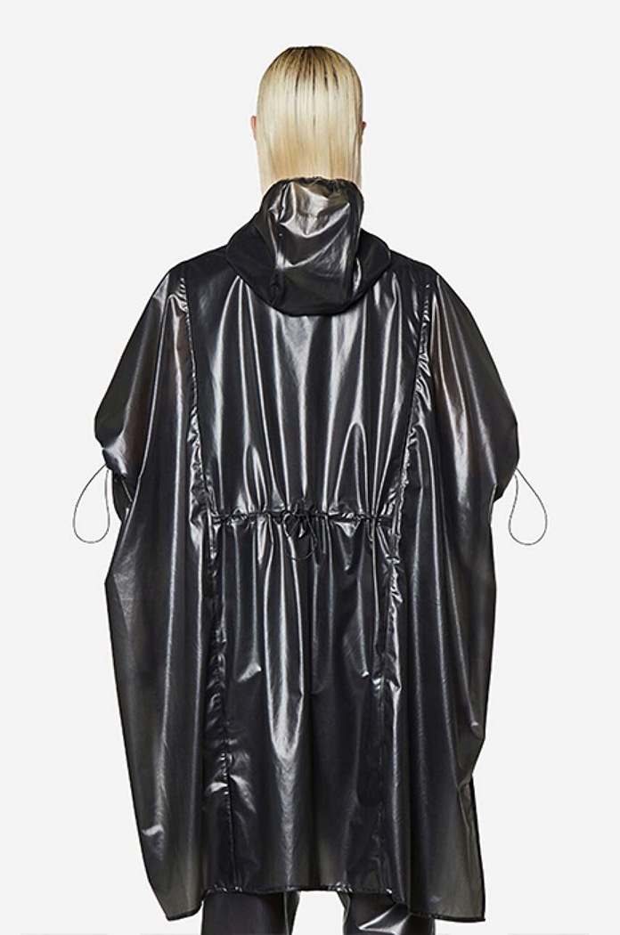 Nepromokavá bunda Rains Long Ultralight Anorak 18810 BLACK 18810.BLACK černá AA00