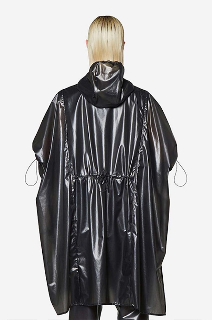 Nepromokavá bunda Rains Long Ultralight Anorak 18810 BLACK 18810.BLACK černá AA00