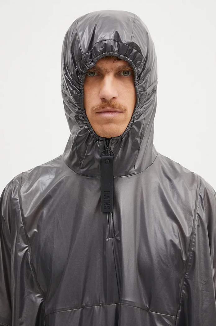 Kišna jakna Rains Long Ultralight 18770 BLACK crna 18770.BLACK