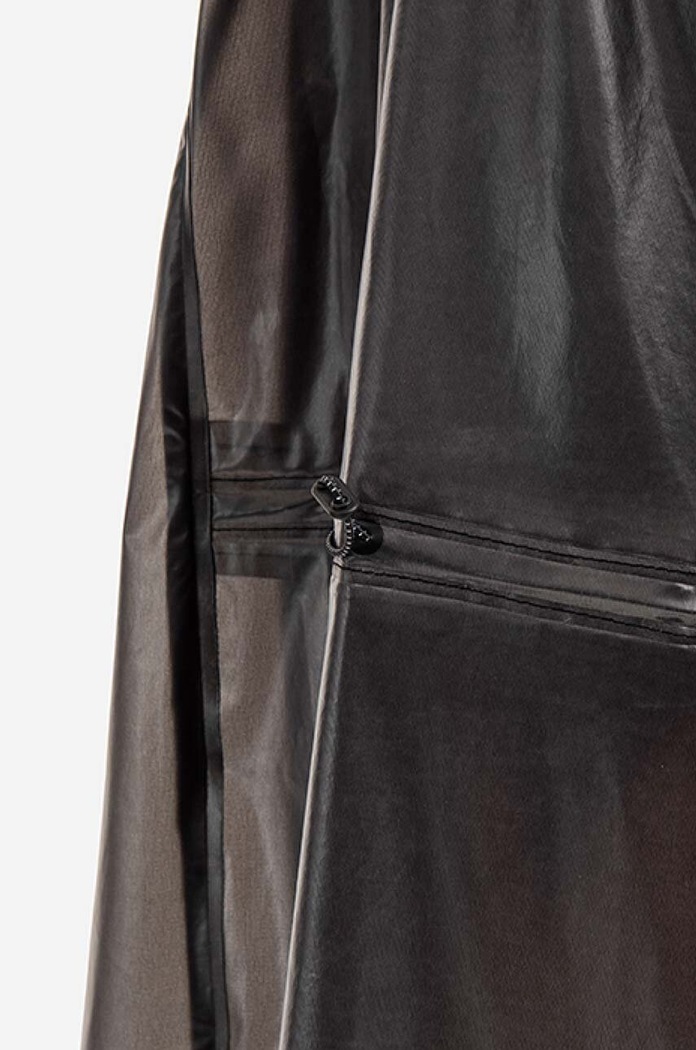 Nepromokavá bunda Rains Long Ultralight 18770 BLACK 18770.BLACK