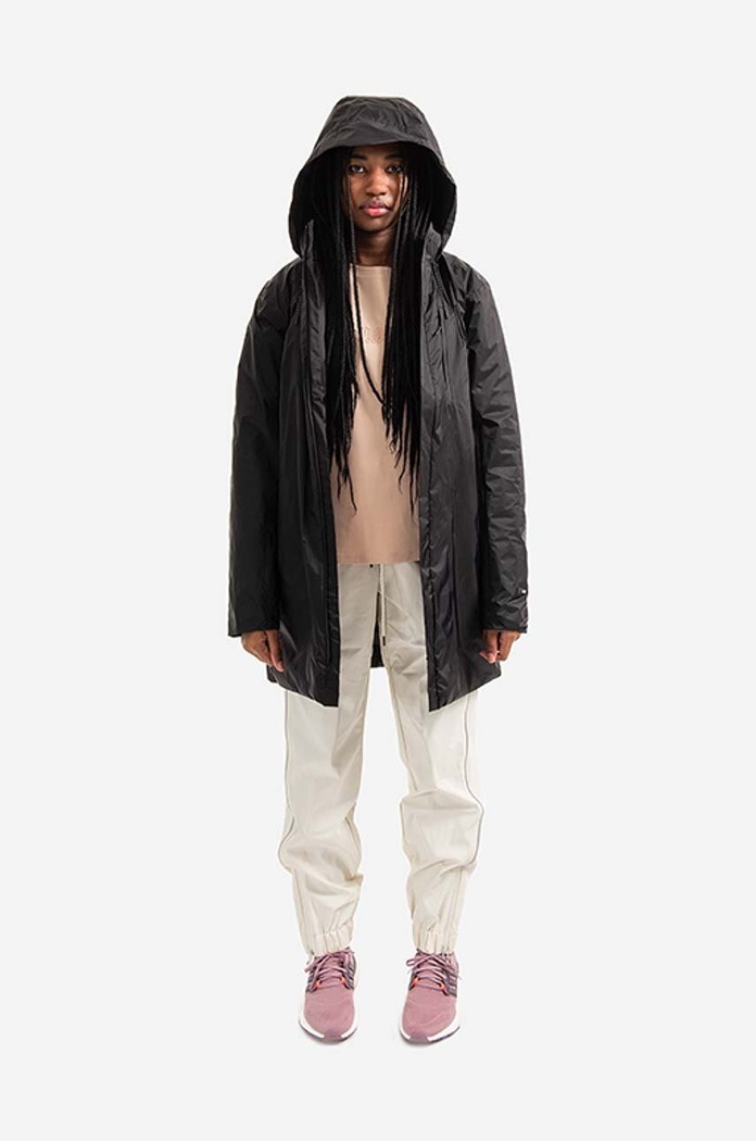 Oblečení Rains Bunda Rains Padded Nylon Coat 15480 BLACK 15480.BLACK černá