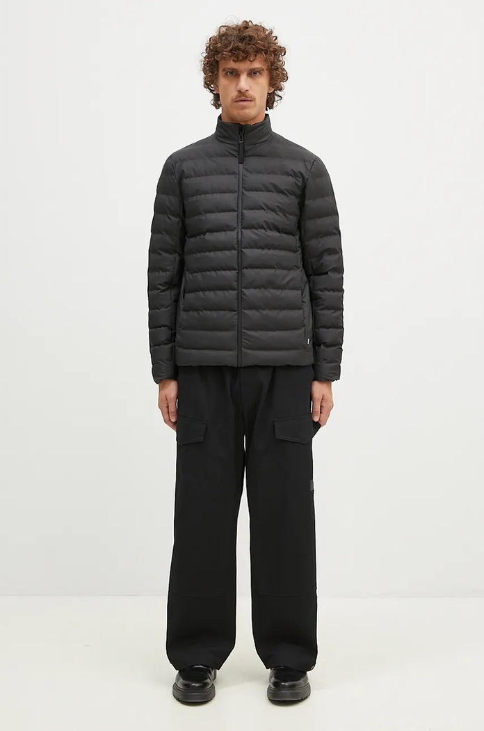 Jakna Rains Trekker Jacket 15430.BLACK crna