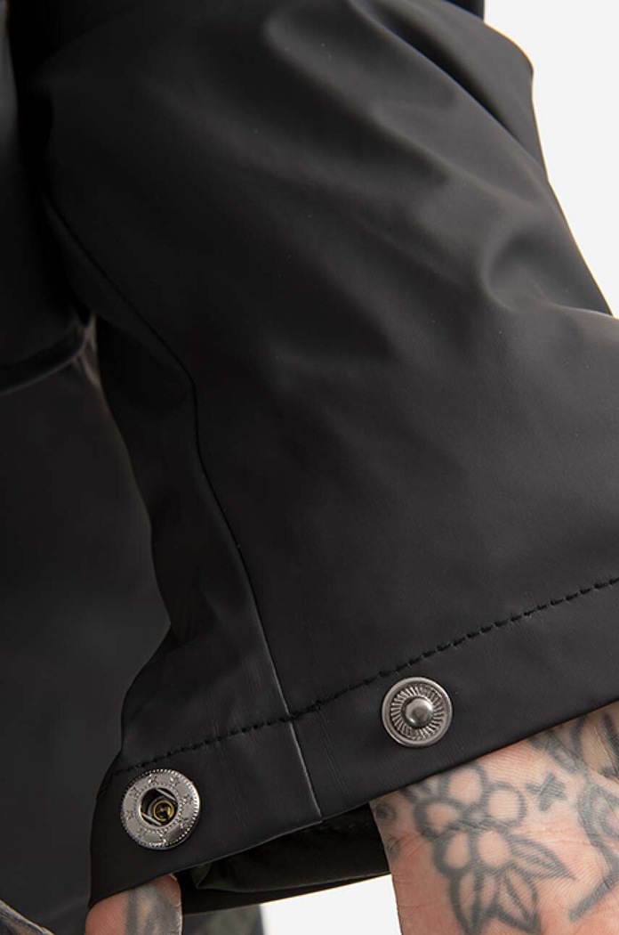 Дождевик Rains Short Hooded Coat 18260.BLACK