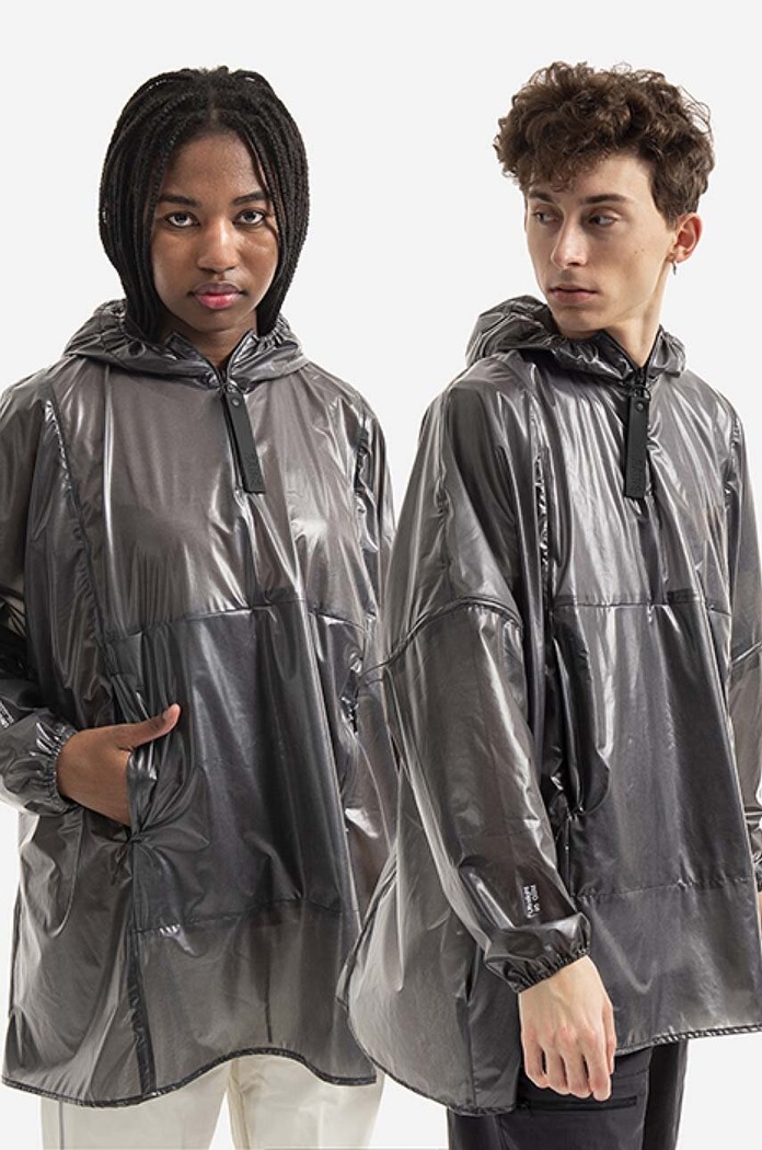 Rains rain jacket Ultralight Anorak overhead black 18760.BLACK