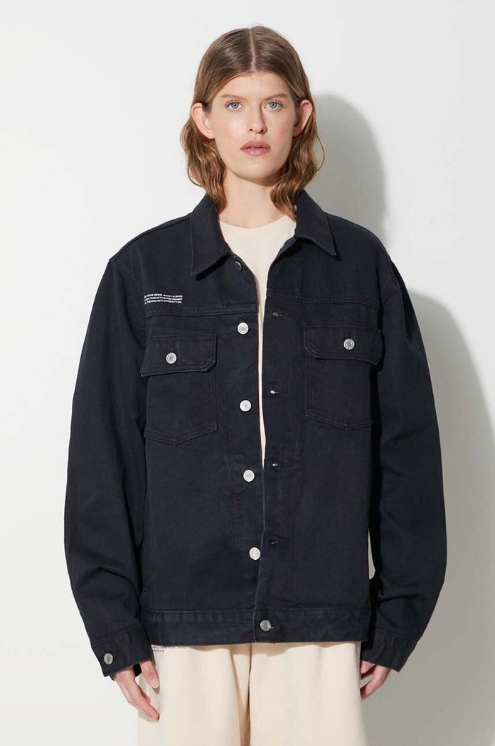 Clothing Pangaia denim jacket 10000973 black