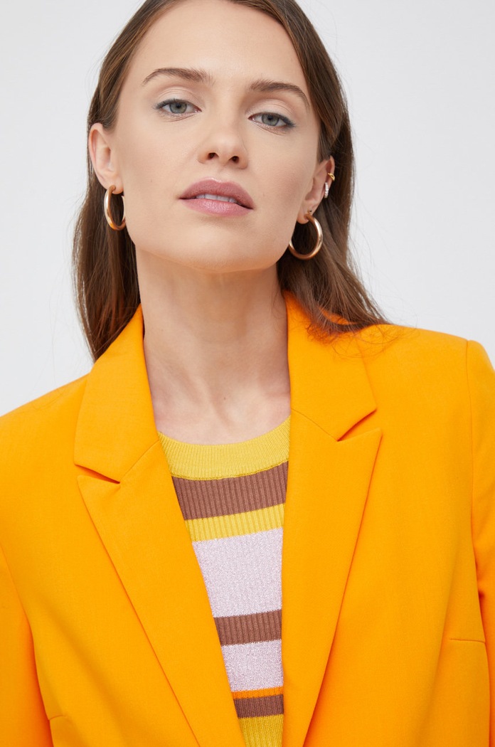 Marynarka Vero Moda 10269953.OrangePepp pomarańczowy