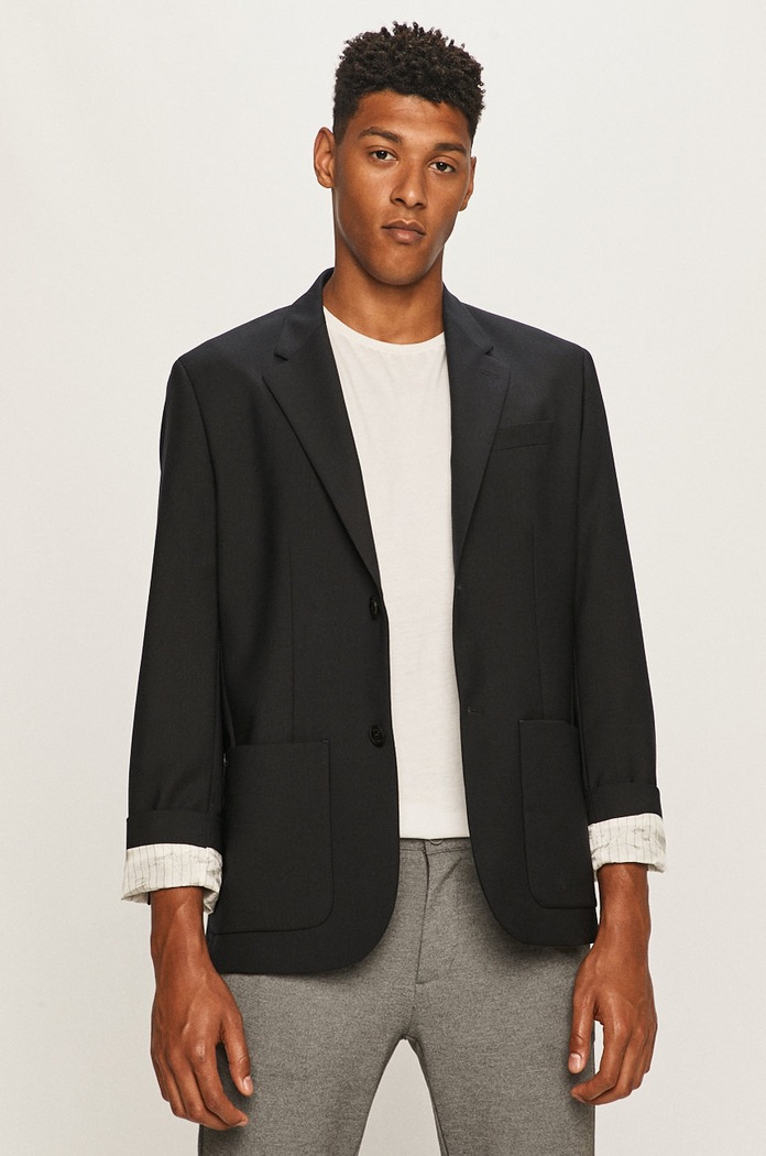 Lacoste - Marynarka VH7825 granatowy VH7825