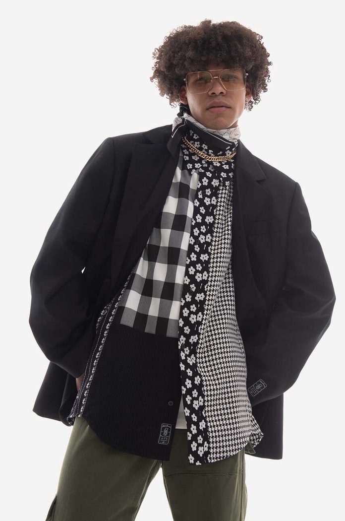 Vlněné sako Ader Error Blazer BMADSSBZ0205BK BMADSSBZ0205BK černá AA00