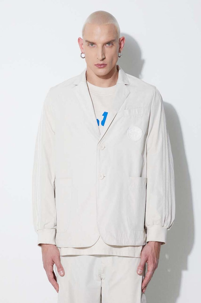 adidas Originals marynarka Club Blazer regular beżowy IA2495