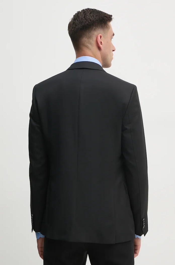 Îmbrăcăminte BOSS geaca de lana 50469171 negru