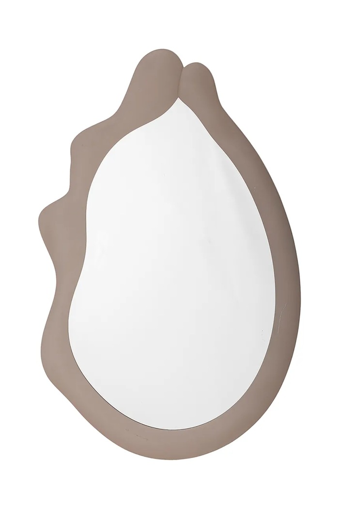 Bloomingville lustro ścienne z żelaza 60 x 94 x 3,5 cm brązowy 82069596