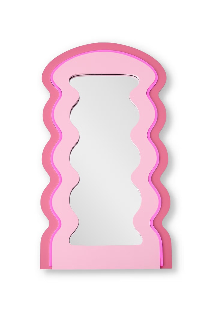 Palais Royal specchio a LED 32 x 58 cm rosa 1038342