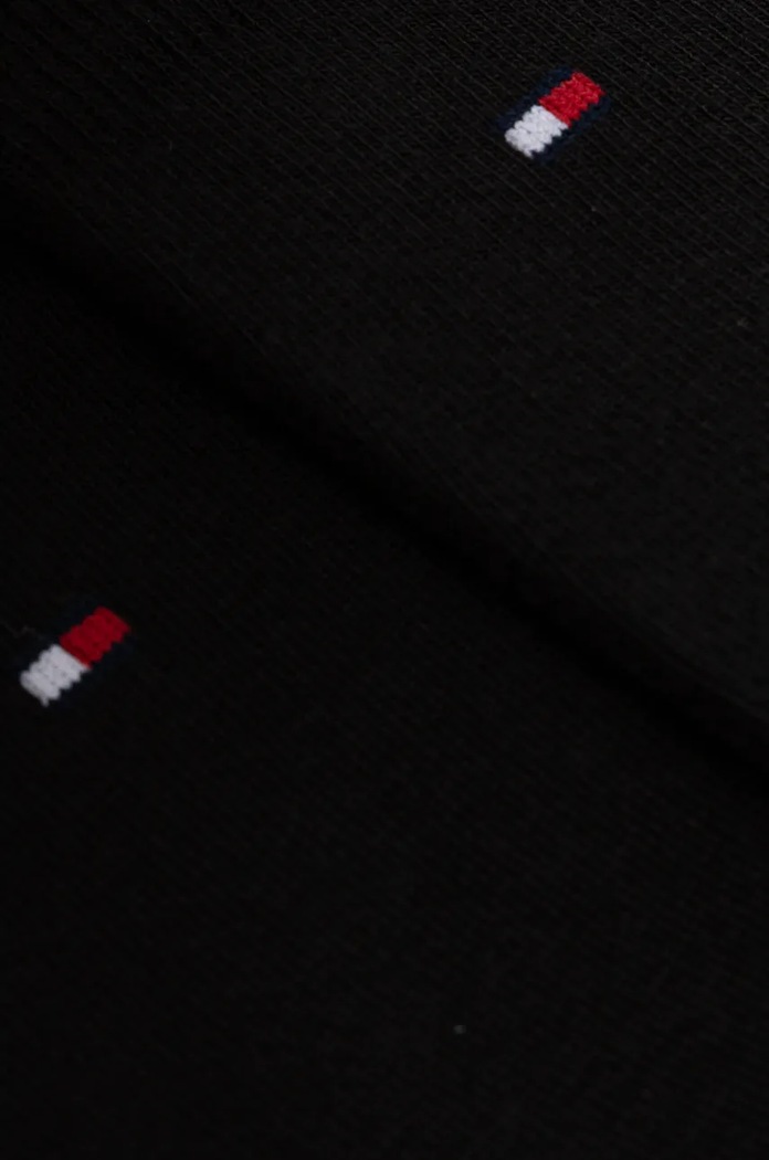 Detské ponožky Tommy Hilfiger (2-pak) 391334 čierna AA00