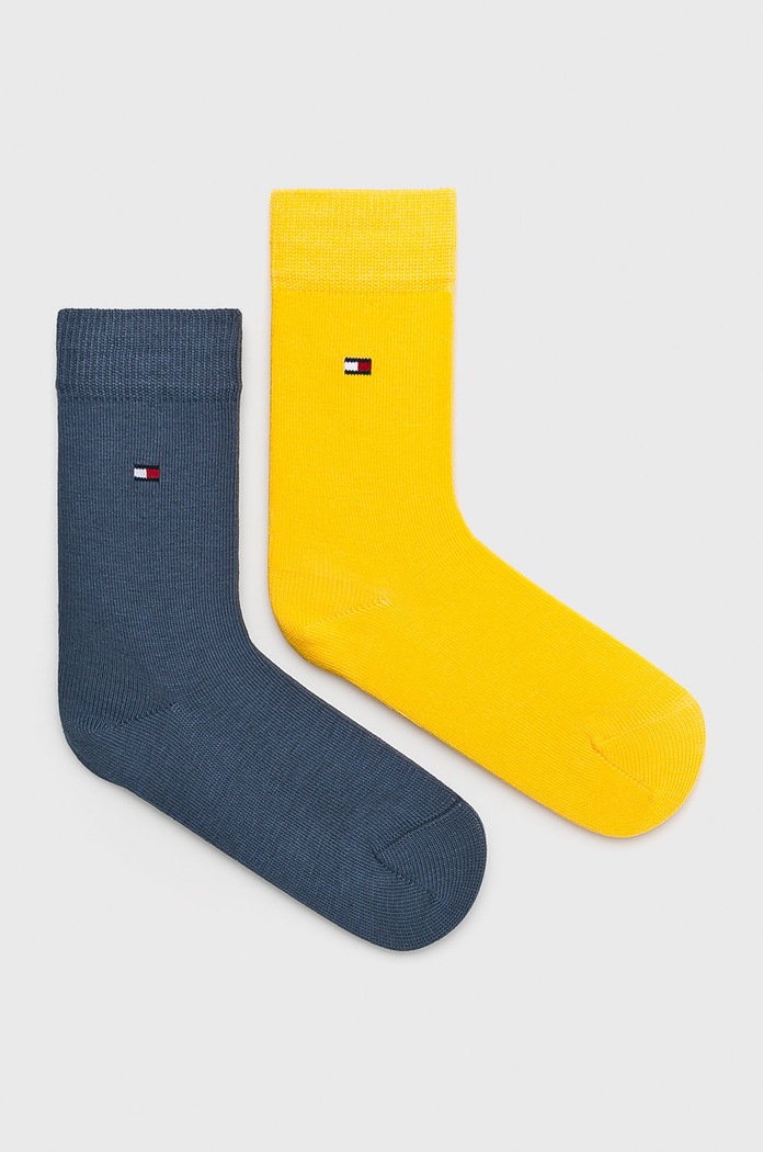 Tommy Hilfiger sosete copii (2-pack) galben 391334